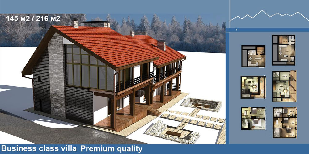 Apartment for sale in Bakuriani — Find off-plan property or real estate resale directly from developers and owners GEOLN.COM. Photo 1