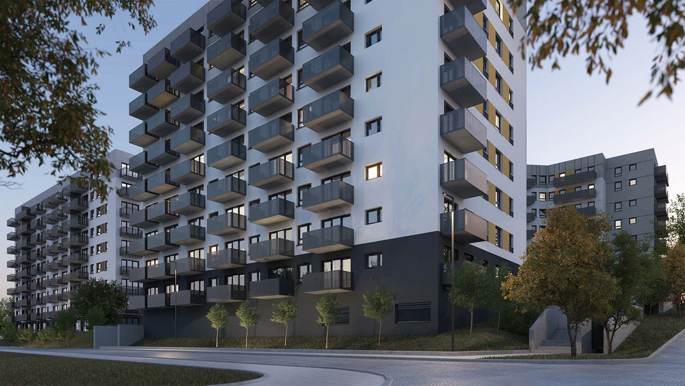 Real estate in Osiedle Verde — look at the real estate search engine GEOLN.COM. Photo 1