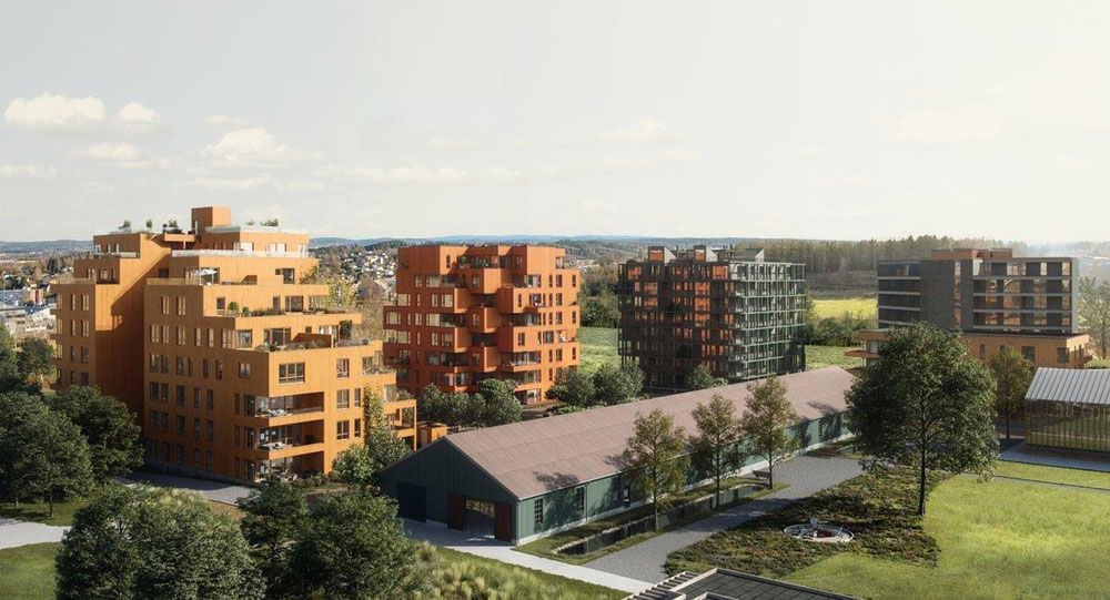 Real estate in Magasinhagen  — look at the real estate search engine GEOLN.COM. Photo 1