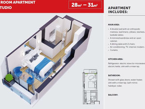 Orbi City 一室公寓 — 来自开发商和业主的房地产搜索引擎 GEOLN.COM. 照片 4