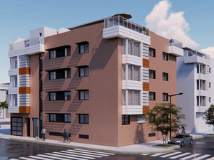 Real estate in Edificio Plaza II — look at the real estate search engine GEOLN.COM. Photo 2