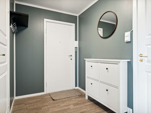 Moderne 3-Zimmer-Eckwohnung im beliebten Tyholt. Gute Sonnen- und Aussichtsmöglichkeiten. Parkmöglichkeiten. Küche von 2019. — Immobilien-Suchservice von Bauträgern und Eigentümern GEOLN.COM. Foto 17