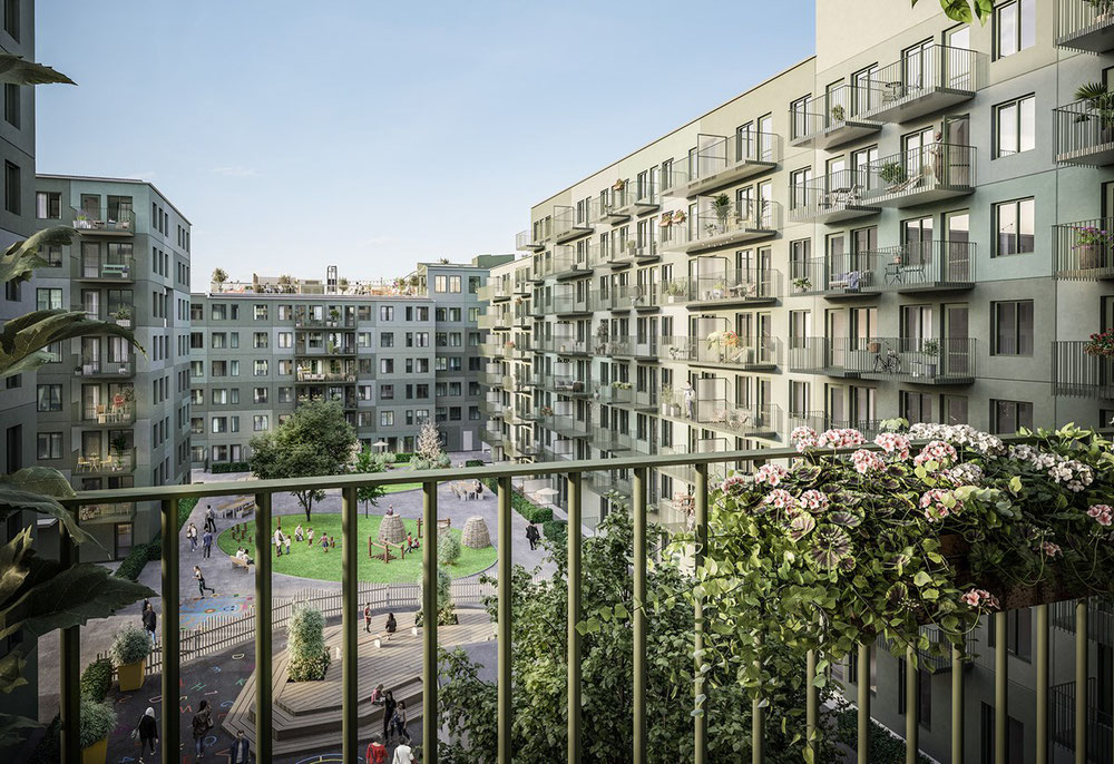 Real estate in Brf Eken i Ekebackshojd — look at the real estate search engine GEOLN.COM. Photo 1