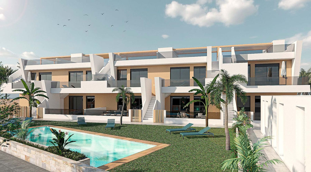 Bungalow 3 bedrooms 77 m² in Lo Pagan, Spain — Find off-plan property or real estate resale directly from developers and owners GEOLN.COM. Photo 1