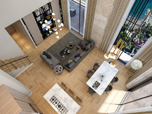 Real estate in DREAM TOWER — look at the real estate search engine GEOLN.COM. Photo 9