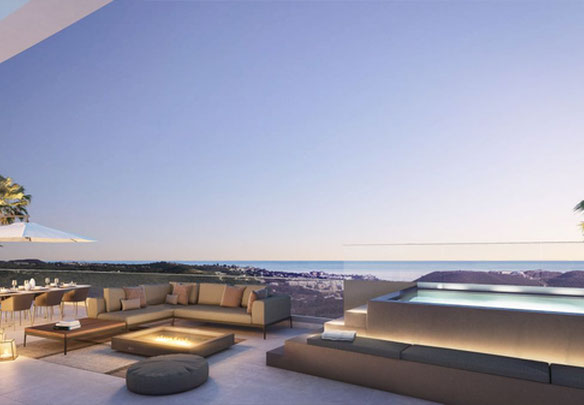 Penthouse 3 bedrooms 137 m² in La Cala de Mijas, Spain
