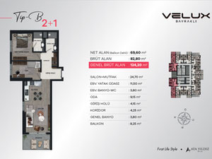 VELUX BAYRAKLI — 来自开发商和业主的房地产搜索引擎 GEOLN.COM. 照片 14