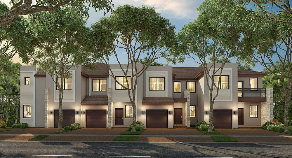 Real estate in Via Ventura - Townhomes — look at the real estate search engine GEOLN.COM. Photo 1