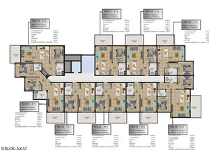 2 卧室公寓 93 平方米，位于土耳其阿拉尼亚 — 来自开发商和业主的房地产搜索引擎 GEOLN.COM. 照片 45