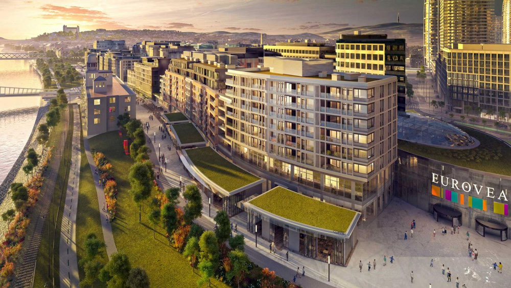 Real estate in Eurovea II — look at the real estate search engine GEOLN.COM. Photo 1