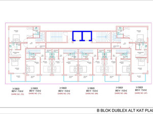 公寓 55 平方米，位于土耳其阿拉尼亚 — 来自开发商和业主的房地产搜索引擎 GEOLN.COM. 照片 54