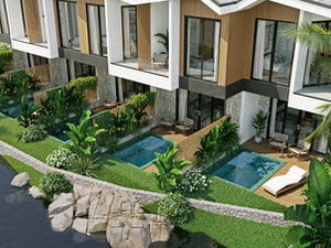 דירת טאון האוס למכירה ב-BERAWA OCEAN TOWNHOUSES — חיפוש נדל"ן מפרטי ומקבלן GEOLN.COM. תמונה 12