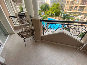 保加利亚。阳光海岸的豪华三居室公寓，俯瞰游泳池 — 来自开发商和业主的房地产搜索引擎 GEOLN.COM. 照片 5