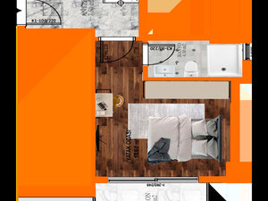 Apartment 1 bedroom 50 m² in Alanya, Turkey — Find off-plan property or real estate resale directly from developers and owners GEOLN.COM. Photo 18