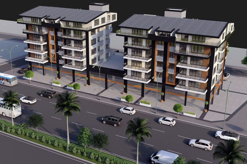 公寓 2 卧室 110 平方米，位于土耳其阿拉尼亚 — 来自开发商和业主的房地产搜索引擎 GEOLN.COM. 照片 1