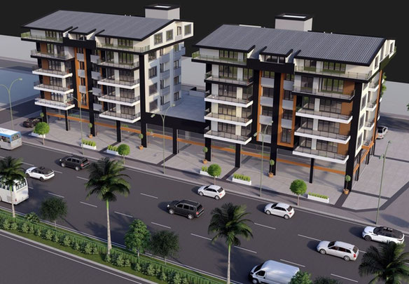 Apartament 2 sypialnie 110 m² w Alanyi, Turcja