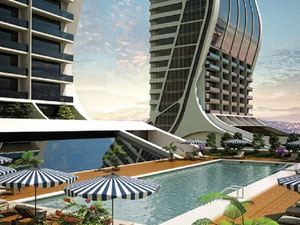 içindeki mülkiyet Folkart Towers — emlak arama motoru GEOLN.COM'a bakın. Fotoğraf 6