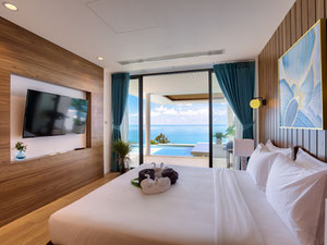 მოდერნული 4 საძინებელი აუზის ვილა პანორამული ოკეანის ხედით ჩავენგში — უძრავი ქონების ყიდვა და მფლო ბელებისგან GEOLN.COM. ფოტო 12