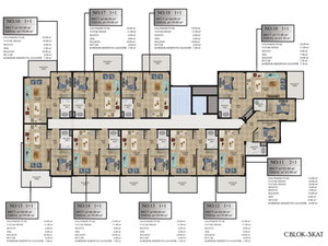 2 卧室公寓 93 平方米，位于土耳其阿拉尼亚 — 来自开发商和业主的房地产搜索引擎 GEOLN.COM. 照片 40