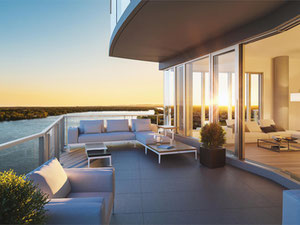 Real estate in Aquablu Condominiums Penthouses and Waterfront Villas — look at the real estate search engine GEOLN.COM. Photo 6