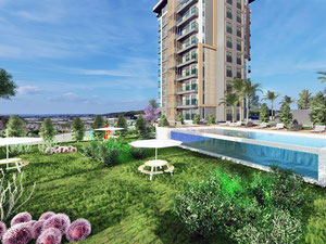 公寓 2 卧室 71 平方米，位于土耳其阿拉尼亚 — 来自开发商和业主的房地产搜索引擎 GEOLN.COM. 照片 3