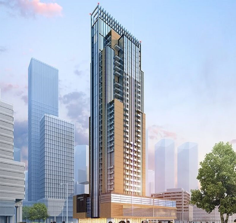 Real estate in The Square Tower — look at the real estate search engine GEOLN.COM. Photo 1