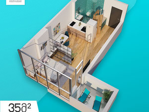 Нерухомість в Batumi Sunrise Residence — дивіться на пошуковику нерухомості GEOLN.COM. Фото 38