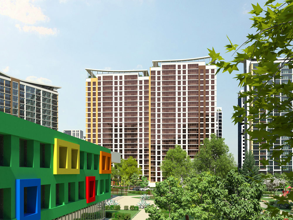 Real estate in Minsk World, Quarter of Champions. — look at the real estate search engine GEOLN.COM. Photo 1