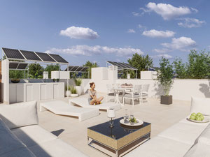 联排别墅 90 平方米，位于西班牙圣哈维尔 — 来自开发商和业主的房地产搜索引擎 GEOLN.COM. 照片 5