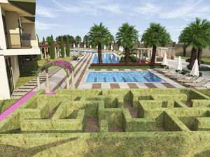 公寓 1 卧室 50 平方米，位于土耳其阿拉尼亚 — 来自开发商和业主的房地产搜索引擎 GEOLN.COM. 照片 27