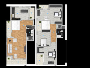公寓 1 卧室 49 平方米，位于土耳其阿拉尼亚 — 来自开发商和业主的房地产搜索引擎 GEOLN.COM. 照片 30