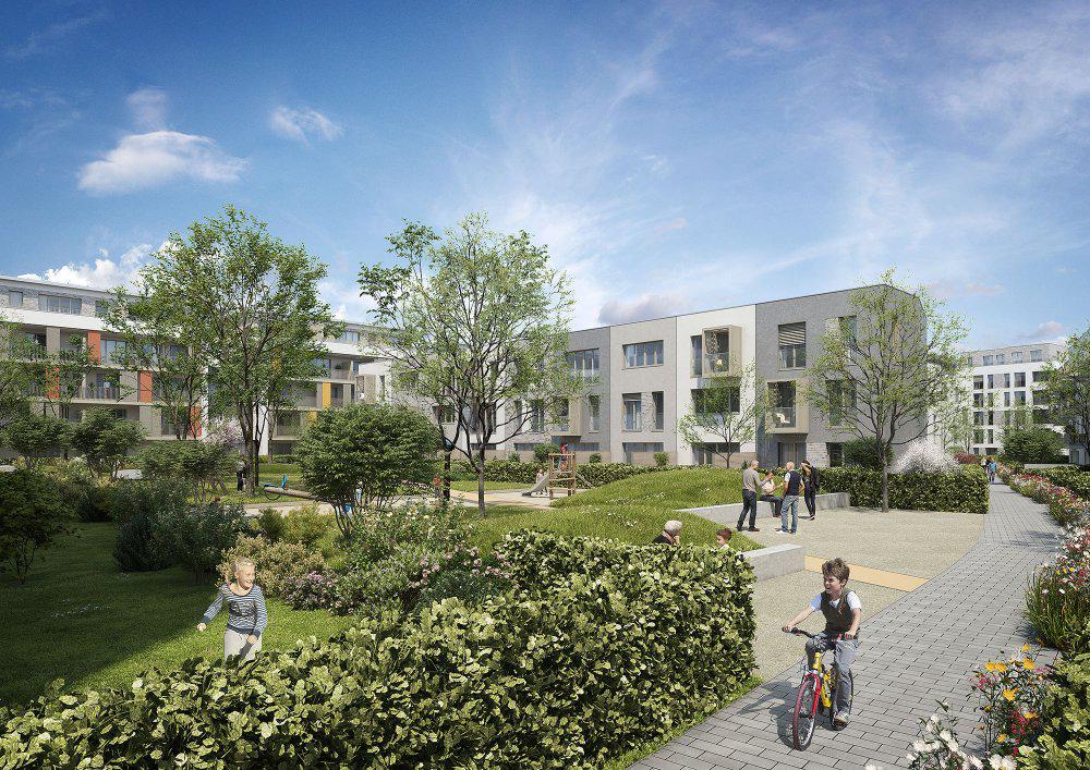 房地产在 Stadtgärten am Hölderlinpfad - Bad Homburg — look at the real estate search engine GEOLN.COM. 照片 1