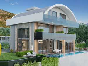 Villa 5 bedrooms 300 m² in Alanya, Turkey — Find off-plan property or real estate resale directly from developers and owners GEOLN.COM. Photo 27