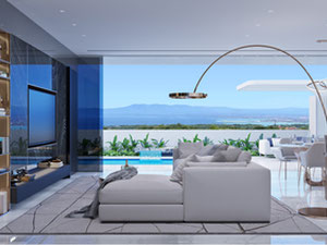 Real estate in 2-спальная Luxury вилла с видом на океан в топовой локации — look at the real estate search engine GEOLN.COM. Photo 8