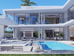 Immobilien in 5-cпальная вилла в закрытой премиум резиденции на Бали — Schauen Sie sich die Immobiliensuchmaschine GEOLN.COM an. Foto 2