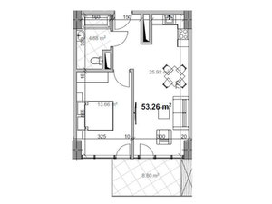 Готова 2-кімнатна квартира в Іспанському кварталі, Тбілісі – здача грудень 2027 — Пошуковик нерухомості від забудовників і власників GEOLN.COM. Фото 10