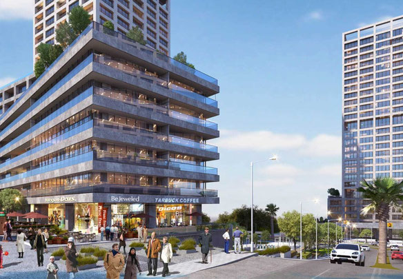 土耳其。伊斯坦布尔。新住宅综合体中的79平方米豪华公寓