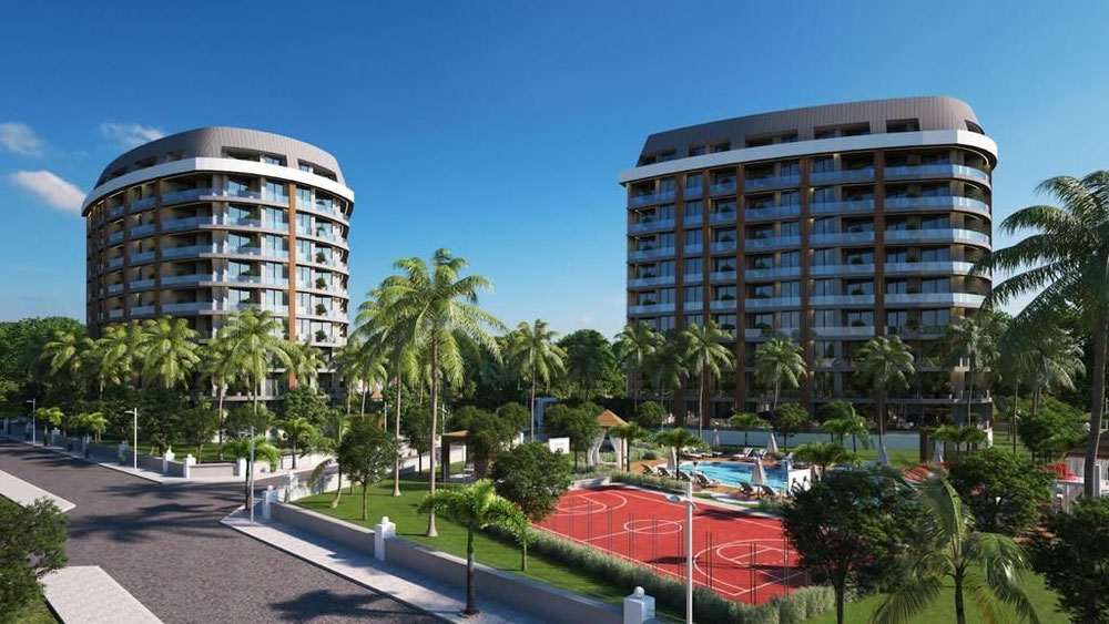 公寓 1 卧室 54 平方米，位于土耳其阿拉尼亚 — 来自开发商和业主的房地产搜索引擎 GEOLN.COM. 照片 1