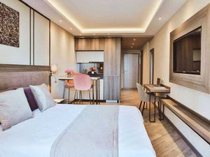 Marina Club, Turnkey Studio with Balcony and Sea Access — Find off-plan property or real estate resale directly from developers and owners GEOLN.COM. Photo 3