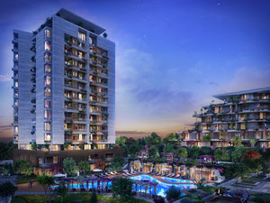 房地产在 Narli Bahce Evleri — look at the real estate search engine GEOLN.COM. 照片 9