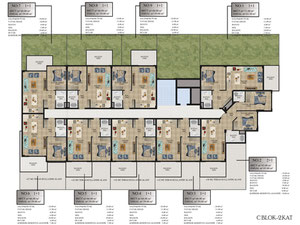 2 卧室公寓 93 平方米，位于土耳其阿拉尼亚 — 来自开发商和业主的房地产搜索引擎 GEOLN.COM. 照片 39