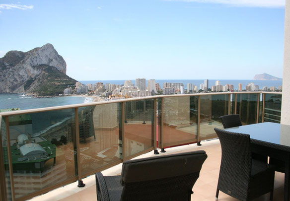 Penthouse nad morzem w Hiszpanii, Walencji, Calpe