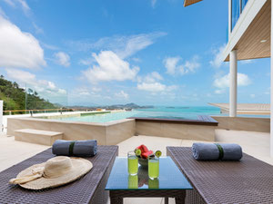 პრემიუმ 4 საძინებელი აუზის ვილა ოკეანისა და მთების ხედებით — უძრავი ქონების ყიდვა და მფლო ბელებისგან GEOLN.COM. ფოტო 44