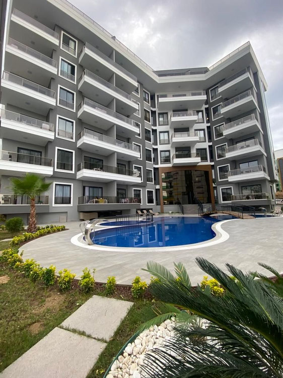 公寓 2 卧室 90 平方米，位于土耳其阿拉尼亚 — 来自开发商和业主的房地产搜索引擎 GEOLN.COM. 照片 1