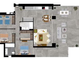 Apartment 3 bedrooms 137 m² in La Quinta, Spain — Find off-plan property or real estate resale directly from developers and owners GEOLN.COM. Photo 44