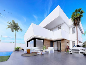 Villa 143 m² in San Pedro del Pinatar, Spain — Find off-plan property or real estate resale directly from developers and owners GEOLN.COM. Photo 2
