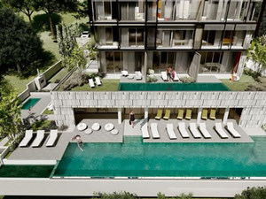 公寓 1 卧室 48 平方米，位于土耳其阿拉尼亚 — 来自开发商和业主的房地产搜索引擎 GEOLN.COM. 照片 2