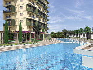 公寓 1 卧室 50 平方米，位于土耳其阿拉尼亚 — 来自开发商和业主的房地产搜索引擎 GEOLN.COM. 照片 2