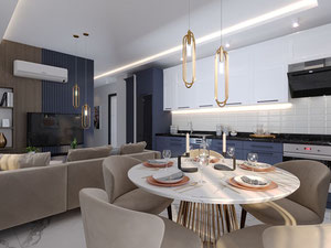 公寓 1 卧室 50 平方米，位于土耳其阿拉尼亚 — 来自开发商和业主的房地产搜索引擎 GEOLN.COM. 照片 71