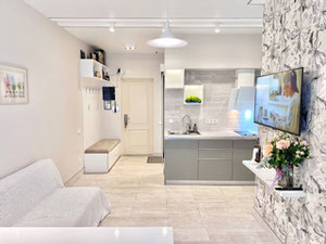 现代两居室公寓，设计合理，享有壮观的山景。 — 来自开发商和业主的房地产搜索引擎 GEOLN.COM. 照片 8